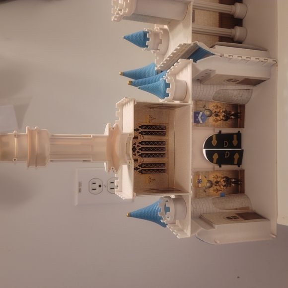 Castle Night Light with Turquoise Accents - Picture 7 of 9